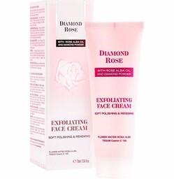 Różany Krem do Twarzy Złuszczający, Diamond Rose, 75ml