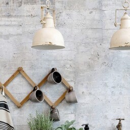 Lampa Industrialna Factory Kremowa B