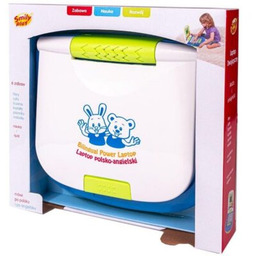 SMILY PLAY Zabawka laptop edukacyjny Dwujęzyczny 808464 Zyskaj