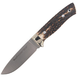 Nóż Muela Full Tang Deer Stag, Satin 1.4116