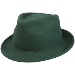 Kapelusz z Filcu Wełnianego Uni Trilby by Lipodo,