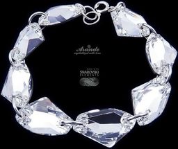 Kryształy Bransoletka Crystal Galactic Srebro