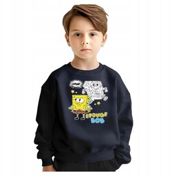 Bluza Dziecięca Młodzieżowa Spongebob Kanciastoporty 104