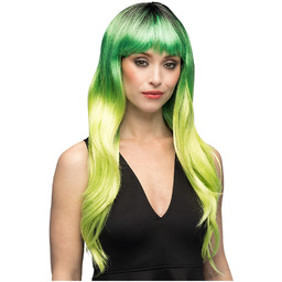 Peruka mistyczna zielona