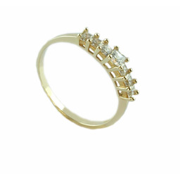 Pierścionek zaręczynowy, złoto pr.585 roz.14