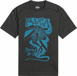 t-shirt męski RVCA LEAVE BEHIND TEE Pirate Black