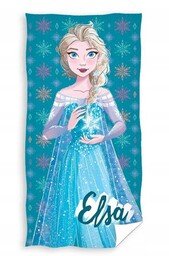 RĘCZNIK bawełniany FROZEN Kraina lodu 70x140 cm ELSA