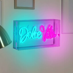 Näve Kinkiet LED Dolce Vita, przezroczysty, 30x15 cm,