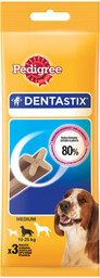 PRZYSMAKI DENTYSTYCZNE DLA PSÓW PEDIGREE Denta Stix 77g