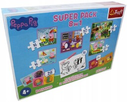 Puzzle Peppa Pig Super pack 8w1