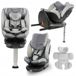 Fotelik Samochodowy Kidwell GoCar Szary i-SIZE 360 Isofix