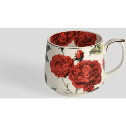 Kubek Rosellinas z motywem kwiatowym