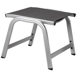 KETTLER Stołek ogrodowy Basic Plus Srebrny