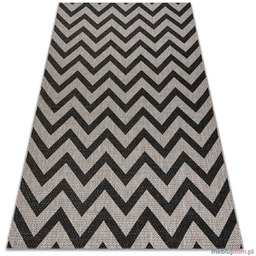 DYWAN SZNURKOWY SIZAL FLOORLUX 20340 silver / black