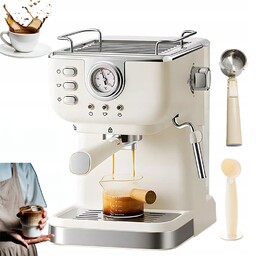 Ekspres Do Kawy Espresso 1.5L Wysokociśnieniowa Cappuccino Latte