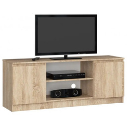 Szafka Rtv 140 cm sonoma pod telewizor