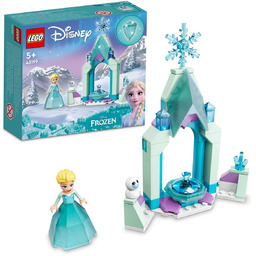 LEGO Disney Frozen, klocki, Dziedziniec zamku Elzy, 43199