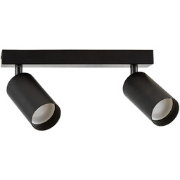 SPOT NOWOCZESNA LAMPA SUFITOWA CZARNA NEO W2