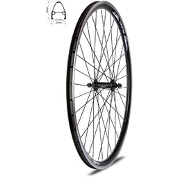 Koło przednie 28" XMX28 A201F, obręcz stożkowa, łożyska