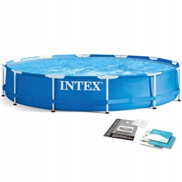 Basen Ogrodowy Stelażowy 366x76 Ogród Intex 28210