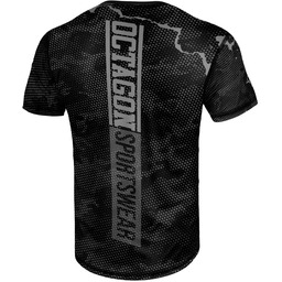 Octagon T-Shirt Koszulka Techniczna Marble Camo Grey