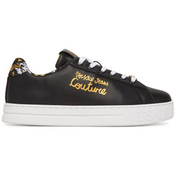 Sneakersy Versace Jeans Couture 78VA3SKL Czarny