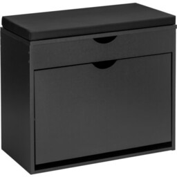 VELIA HOME Szafka na buty Hedor Czarny Zyskaj