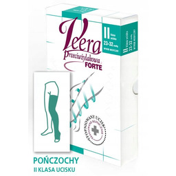 Pończochy uciskowe Veera Forte CCL2 karmel 3