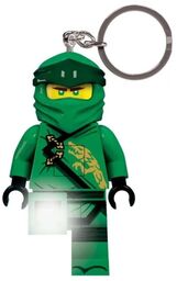 Breloczek LEGO z latarką: Lloyd Ninjago (zielony Ninja)