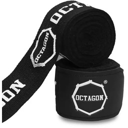 Octagon Bandaże Bokserskie Owijki Fightgear Supreme Printed Black