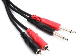 HOSA CPR-202 - kabel (2x wtyk TS 6.35mm