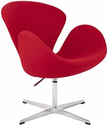 Fotel SWAN PREMIUM regulowany czerwony JH028.RED.17.LIFT - King