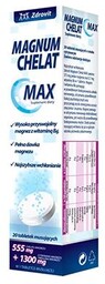 Zdrovit Magnum Chelat Max - 20 tabletek musujących