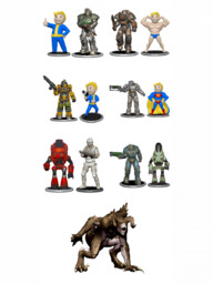 Zestaw figurek Fallout - Collectible Mini Figures Set