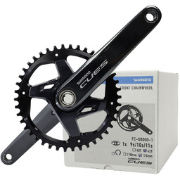 Shimano Mechanizm korbowy Cues FC-U8000-1, 1 x 9/10/11/rz,