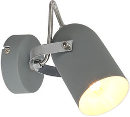 Candellux GRAY kinkiet lampa ścienna szara regulacja kąta