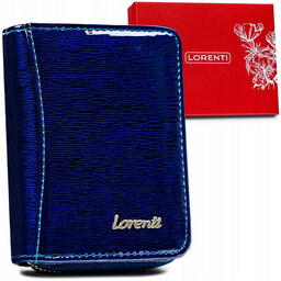 Portfel skórzany Lorenti [DH] 5157-SH niebieski