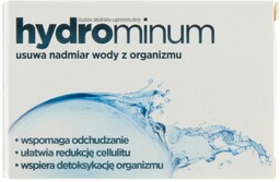 HYDROMINUM Tabletki usuwające nadmiar wody z organizmu suplement