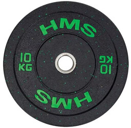 Talerz olimpijski bumper 10 kg HTBR10 HMS