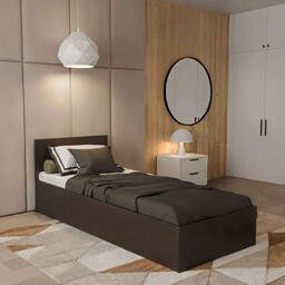 Łóżko z pojemnikiem 90 TRINO Grafit