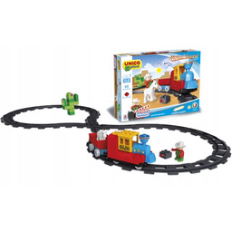 Pociąg Na Baterie Klocki Konstrukcyjne Unico Western Dziki