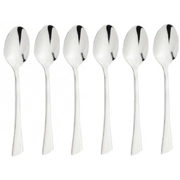 ŁYŻECZKA DO HERBATY 6 szt.KINGHOFF KH-1337 połysk