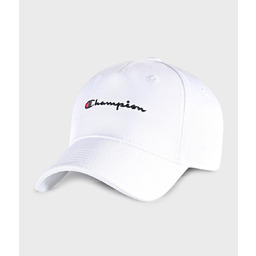 CHAMPION BIAŁA CZAPKA Z DASZKIEM Z LOGO