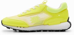 Sneakersy runner z przezroczystymi wstawkami