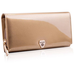 Portfel damski BETLEWSKI złoty BPD-VS-106