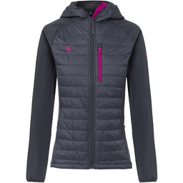 Izas Męska Abieri outdoorowa miękka kurtka wyściełana, dym/fuxia,