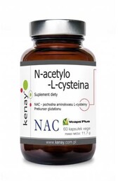 KENAY NAC N-Acetylo-L-Cysteina, 60 kapsułek