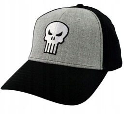 Czapka z daszkiem męska młodzieżowa MARVEL PUNISHER wyszyta
