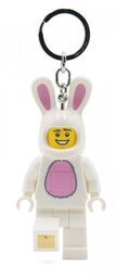 Breloczek LEGO z latarką: Chłopak Królik