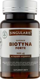 Singularis Superior Biotyna Forte 5000 g, 60 kapsułek